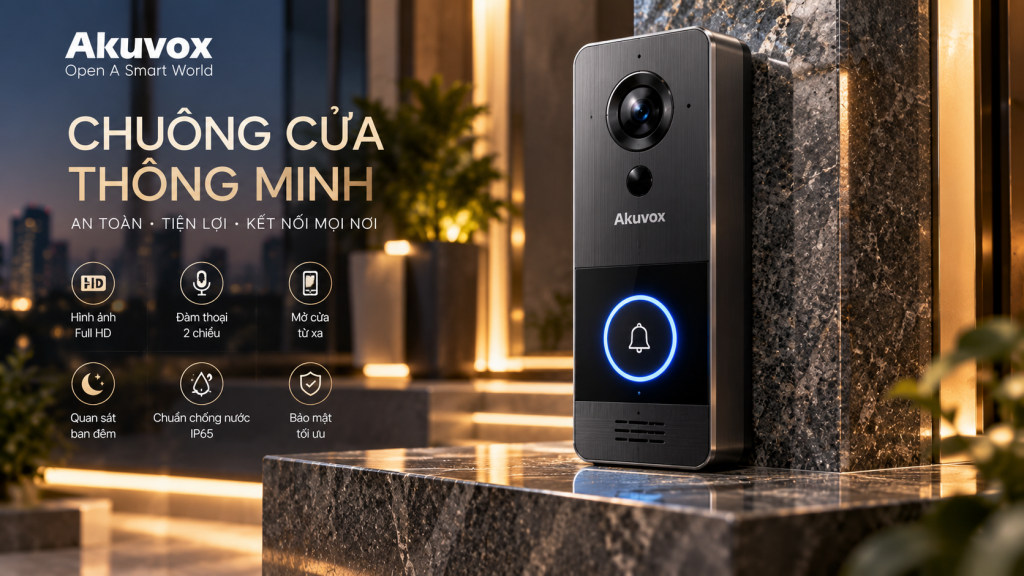 Chuông cửa Akuvox là gì?