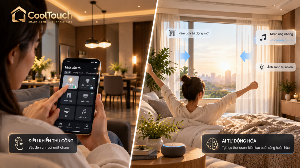Smart Home và AI Smart Home khác nhau như thế nào?