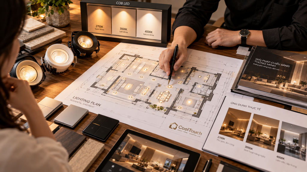 Cần lưu ý gì khi thiết kế kịch bản ánh sáng?