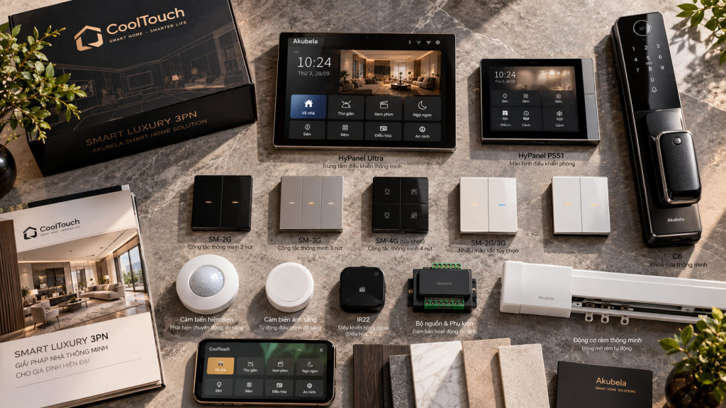 Combo 3PN gồm những thiết bị gì?