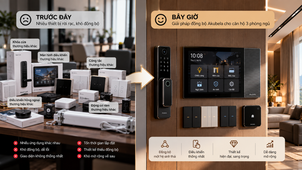 Combo 3PN khác gì so với mua từng thiết bị riêng?