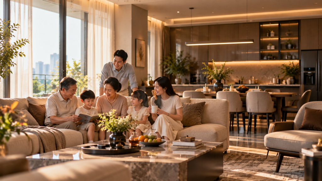 Combo nhà thông minh 3PN phù hợp với gia đình nào?